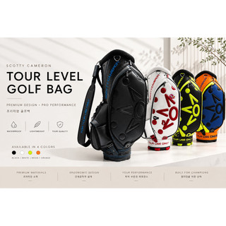 Túi Gậy Golf Scotty Cameron Tour Level Cao Cấp - Chống Thấm Nước, Siêu Nhẹ - Phiên Bản Tour Use Only ( Golfworldforall )