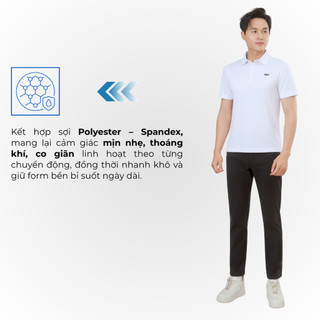 Áo Polo Thể Thao Nam VELOSAR LPS-60001 – Pique Thoáng Khí, Nhanh Khô, Co Giãn