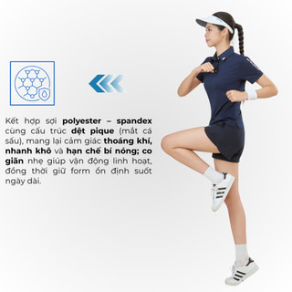 Áo Polo Thể Thao VELOSAR PPS-20005 – Pique Thoáng Khí, Nhanh Khô, Co Giãn