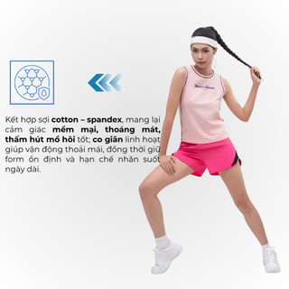 Áo tanktop thể thao nữ Velosar RTT-20089 tập Gym, Tennis, Pickleball thoải mái, thấm hút, nhanh khô