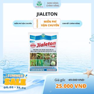Jialeton - Phòng và giải q.uyết phấn trắng, gỉ sắt, s.ương mai, thán th.ư, đốm lá trên rau màu