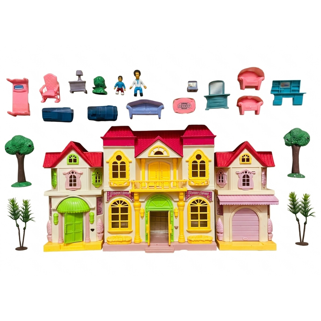🏡 BỘ ĐỒ CHƠI NGÔI NHÀ HẠNH PHÚC – THẾ GIỚI NHỎ CHO BÉ YÊU ✨