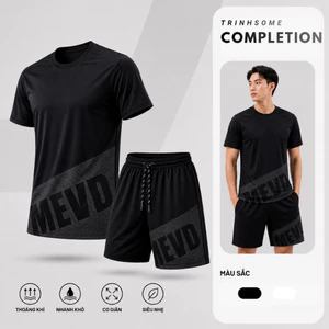 Bộ Đồ Cọc Thun Lạnh Mát Mẻ Thể Thao Nam Hè Loang Chữ Thời Trang Năng Động Mát Mẻ. Mã ME