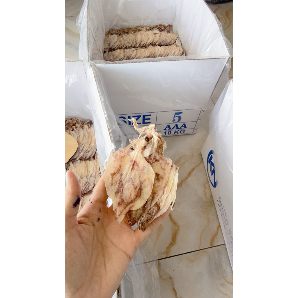 500g mực khô size 100-130c 1kg mực Cà Mau