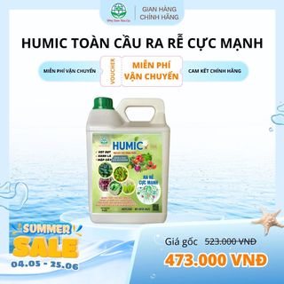 HUMIC - VỌT ĐỌT, XANH LÁ, M.ẬP CÂY
