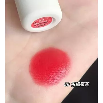 Son Kem Peripera Ink Velvet 39 Sunny Orange (Màu Cam San Hô), Son Ink 39 Cam San Hô