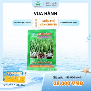 VUA HÀNH - Cứng dọc, đứng lá, ngăn ngừa vàng lá, tóp đầu lá