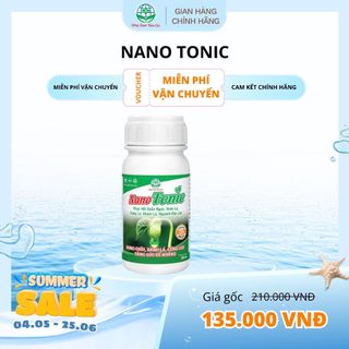 NANO TONIC - Ph.ục hồi xoăn lá, xoắn ngọn, khảm lá, ngoảnh đầu lân