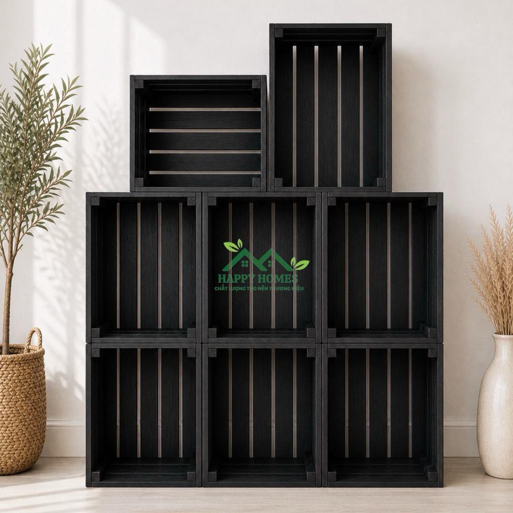 Thùng gỗ pallet đựng đồ, trang trí đa năng | BigBuy360 - bigbuy360.vn
