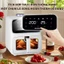 Nồi chiên hơi nước QCOOKO QO6AFS dung tích 6L công suất 1400W, công nghệ nướng STEAM AIR mới nhất