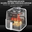 Nồi chiên hơi nước QCOOKO QO6AFS dung tích 6L công suất 1400W, công nghệ nướng STEAM AIR mới nhất