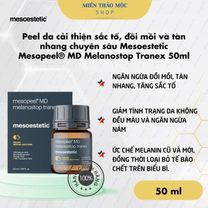 Peel da cải thiện sắc tố, đồi mồi và tàn nhang chuyên sâu Mesoestetic Mesopeel® MD Melanostop Tranex 50ml