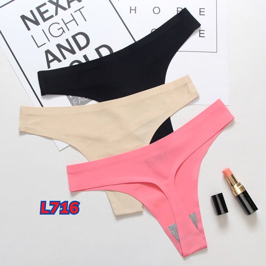 Quần lót nữ lọt khe không đường may sexy chất su thun lạnh mặc cực mát và thoải mái LANIXA L716