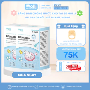 Băng Dán Chống Nước Cho Tai Gel Silicon Nâng Cấp Mềm Mại , Tiện Lợi , Sử Dụng Cho Bé MOL3022