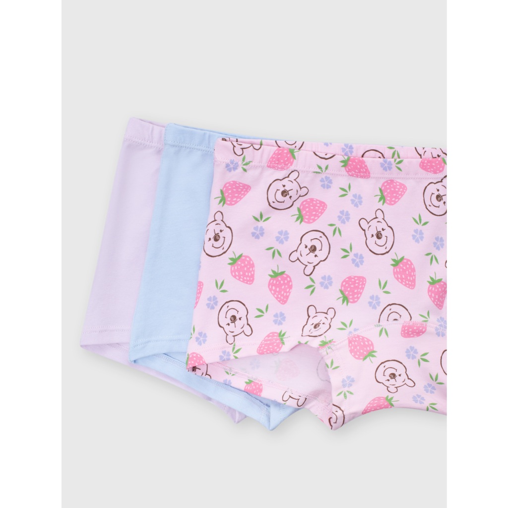 Combo 3 quần lót đùi bé gái CANIFA mềm mịn mát đạt chuẩn OEKO-TEX in Princess 1US26A005