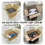 Combo 10 Hộp carton đối khẩu đóng hàng Size 18x10x3cm, Hộp giấy bìa Carton đóng gói hàng giá rẻ
