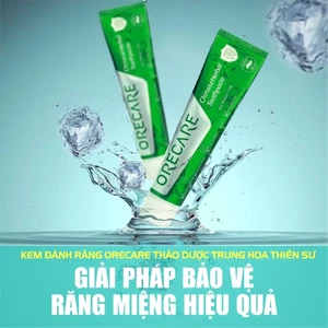 KEM ĐÁNH RĂNG ORECARE THIÊN SƯ [Mẫu mới, bổ sung thêm nhiều tp thảo dược]