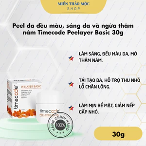 Peel da đều màu, sáng da và ngừa thâm nám Timecode Peelayer Basic 30g