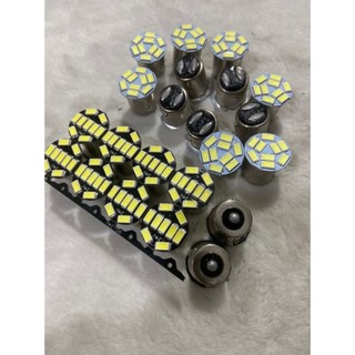 Bóng xi nhan, đèn lùi, bóng phanh led xịn sáng trắng 12v hoặc 24v 1 tim, 2 tim.D