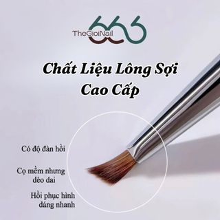 Cọ Vẽ Hoa Tam Giác Lông Chồn Siêu Hot – Cọ Nail Chuyên Dụng Vẽ Hoa Chi Tiết, Mịn, Chuẩn Sắc THEGIOINAIL666