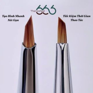 Cọ Vẽ Hoa Tam Giác Lông Chồn Siêu Hot – Cọ Nail Chuyên Dụng Vẽ Hoa Chi Tiết, Mịn, Chuẩn Sắc THEGIOINAIL666