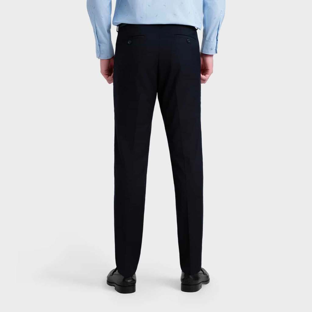 Quần Âu Nam Aristino Slim Fit Vải Polyester,Rayon,Spandex Cạp tăng đơ điều chỉnh ATR601EDP01
