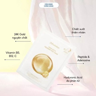 Mặt Nạ Cá Hồi JM Solution Mặt Nạ Vàng 24k JM Water Luminous Salmon Repair Special - Skinora Beauty