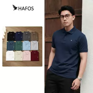 Áo Polo Nam HAFOS FALCON chất vải Smart Pique basic sang trọng,cổ áo đứng form cao cấp, thanh lịch