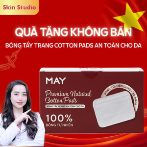 Bông tẩy trang Cao Cấp chất liệu bông tự nhiên giúp làm sạch mọi bụi bẩn bám trên da