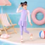 Đồ Bơi Bé Gái Dài Tay Chống Nắng Quần Dài Kèm Váy SHELLS – Baby Shark Shop