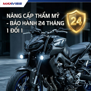 Bóng LED trợ sáng ô tô/xe máy CHÍNH HÃNG Maxviss AZ01 - Nhỏ gọn, Giữ Zin, Tăng sáng, Đăng kiểm được | Phụ kiện ô tô ADG