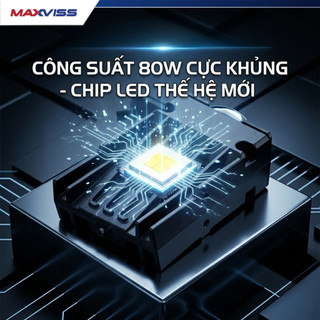 Bóng LED trợ sáng ô tô/xe máy CHÍNH HÃNG Maxviss AZ01 - Nhỏ gọn, Giữ Zin, Tăng sáng, Đăng kiểm được | Phụ kiện ô tô ADG