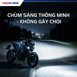 Bóng LED trợ sáng ô tô/xe máy CHÍNH HÃNG Maxviss AZ01 - Nhỏ gọn, Giữ Zin, Tăng sáng, Đăng kiểm được | Phụ kiện ô tô ADG