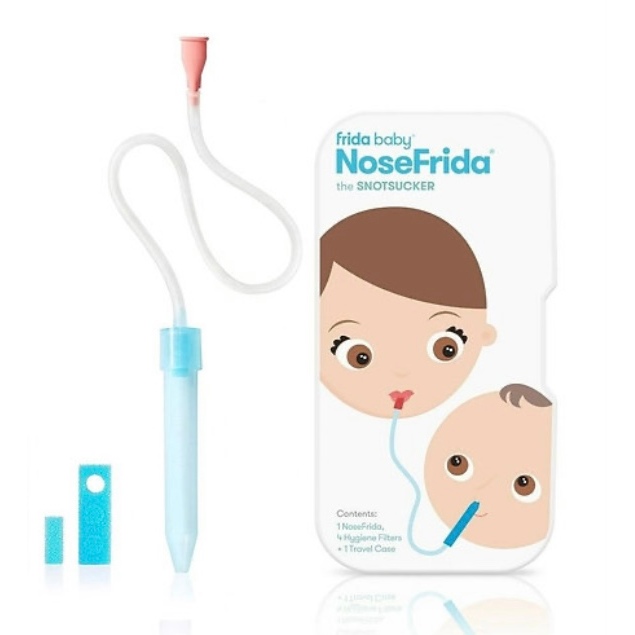 Dụng Cụ Hút Mũi NoseFrida Frida Baby Vệ Sinh Mũi, Giảm Nghẹt Cho Bé Từ 0 Tháng Tuổi |Babymall & Care