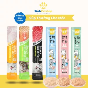 Thanh Súp Thưởng Cho Mèo Mr.PeaBody, Shizuka 15g Mix Nhiều Vị Bổ Sung Dinh Dưỡng, Hỗ Trợ Tiêu Hoá