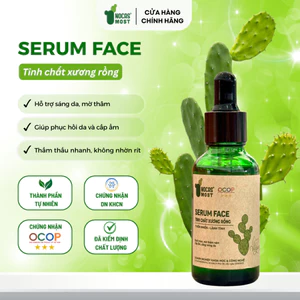 Serum Face Nocas Most chiết xuất từ Xương rồng giảm mụn, thu nhỏ lỗ chân lông, cấp ẩm, sáng da 30ml