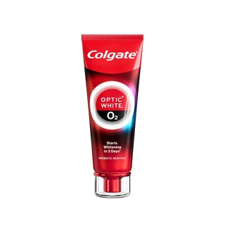[HB Gift] Kem Đánh Răng Colgate Optic White O2 Oxy Hoạt Tính trắng răng 3 ngày 85g
