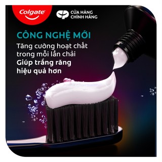 [HB Gift] Kem Đánh Răng Colgate Optic White O2 Oxy Hoạt Tính trắng răng 3 ngày 85g
