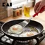 Xẻng lật thức ăn bản rộng có rãnh Sạn Lỗ Inox Kai bằng inox cao cấp Nhật Bản cán đỏ KAI DE5832