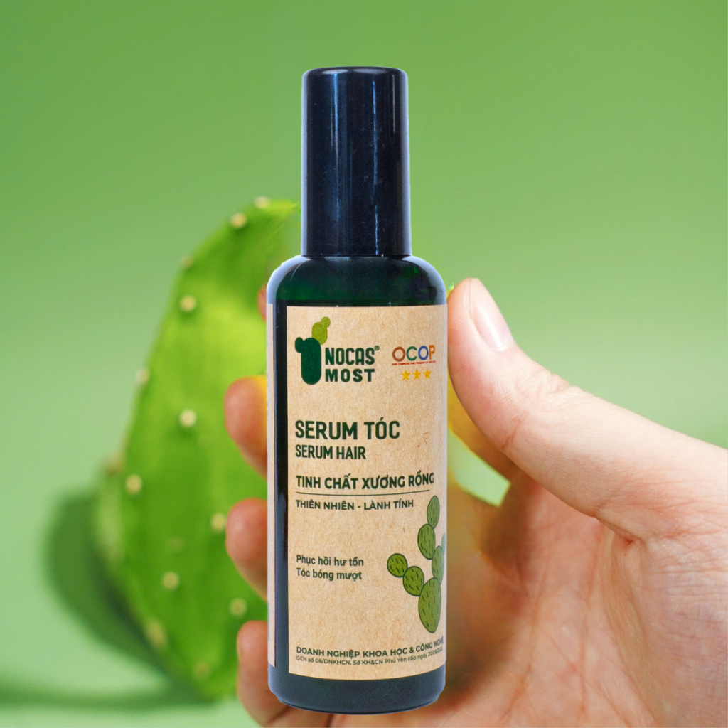 Serum Hair thiên nhiên Nocas Most chiết xuất từ Xương rồng dưỡng tóc, chăm sóc phục hồi tóc 100ml