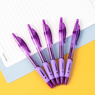 Bút Gel Béo Bấm Ngòi 0.5mm Basic CLASSMATE, Bút Bi Mực Xanh Đen Không Thấm Nước, Có Ngòi Thay Thế CL-GP109