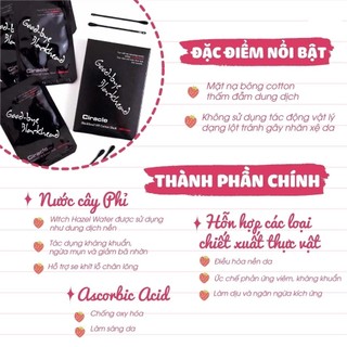 Miếng Đẩy Mụn Đầu Đen Good bye Blackhead Ciracle Mặt Nạ Lột Mụn Đầu Đen Good Bye Hộp 20 Miếng - Skinora Beauty