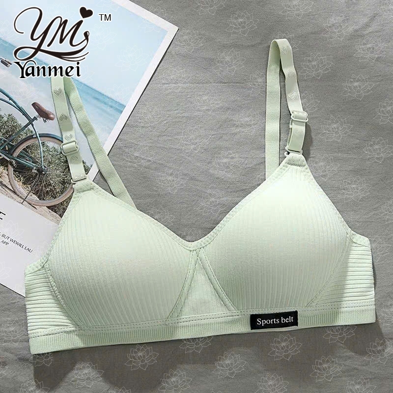 Áo Lót Nữ Sinh Không Gọng Cotton Mềm Mại Form Ôm Ngực  1852