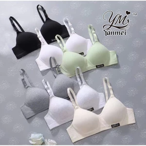 Áo Lót Nữ Sinh Không Gọng Cotton Mềm Mại Form Ôm Ngực 1852