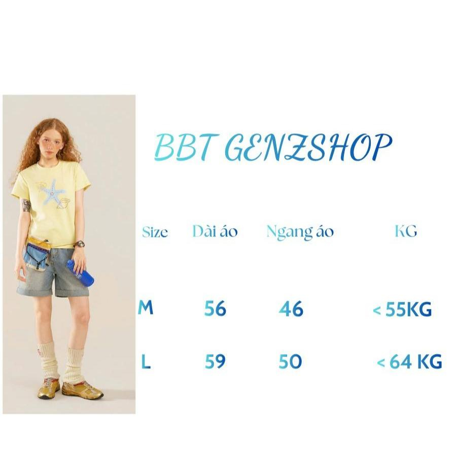 Áo Thun BabyTee SAO BIỂN Dễ Thương Đi Biển Mùa Hè Chất Cotton | BigBuy360 - bigbuy360.vn
