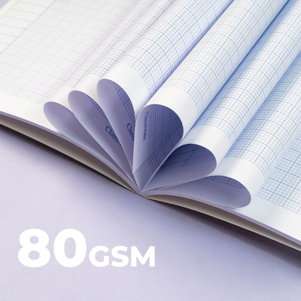[Tặng Bút] Combo 5/10 Tập Học Sinh Miền Nam A5 CapyBana Classmate Bìa Chống Nước, Tập 4 Ô Ly 2x2mm, 80gsm, 96/200 Trang
