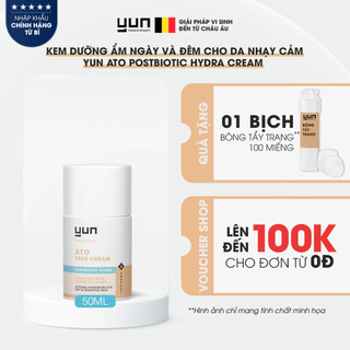 Kem dưỡng ẩm ngày và đêm cho da nhạy cảm YUN ATO Postbiotic Hydra Cream 50ml (ATO-05)