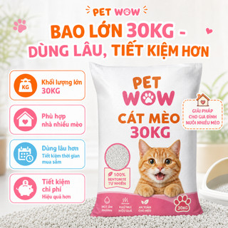 Cát Mèo 30kg Combo Phù Hợp Nhu Cầu Thơm Lâu, Khử Mùi - RẺ VÔ ĐỊCH
