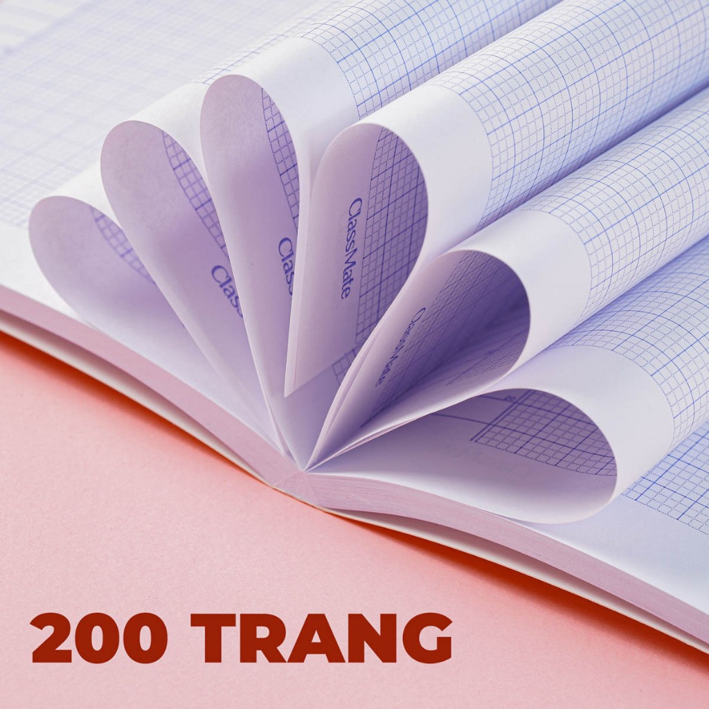 [Tặng 4 Bút] Combo 5/10 Tập Học Sinh Miền Nam Van Gogh Classmate 200 Trang A5 Vở 4 Ô Ly 2x2mm, Vở 4 Ly Ngang 60/70/80gsm