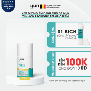 Kem dưỡng da YUN Probiotherapy ACN Probiotic Repair Cream 50ml